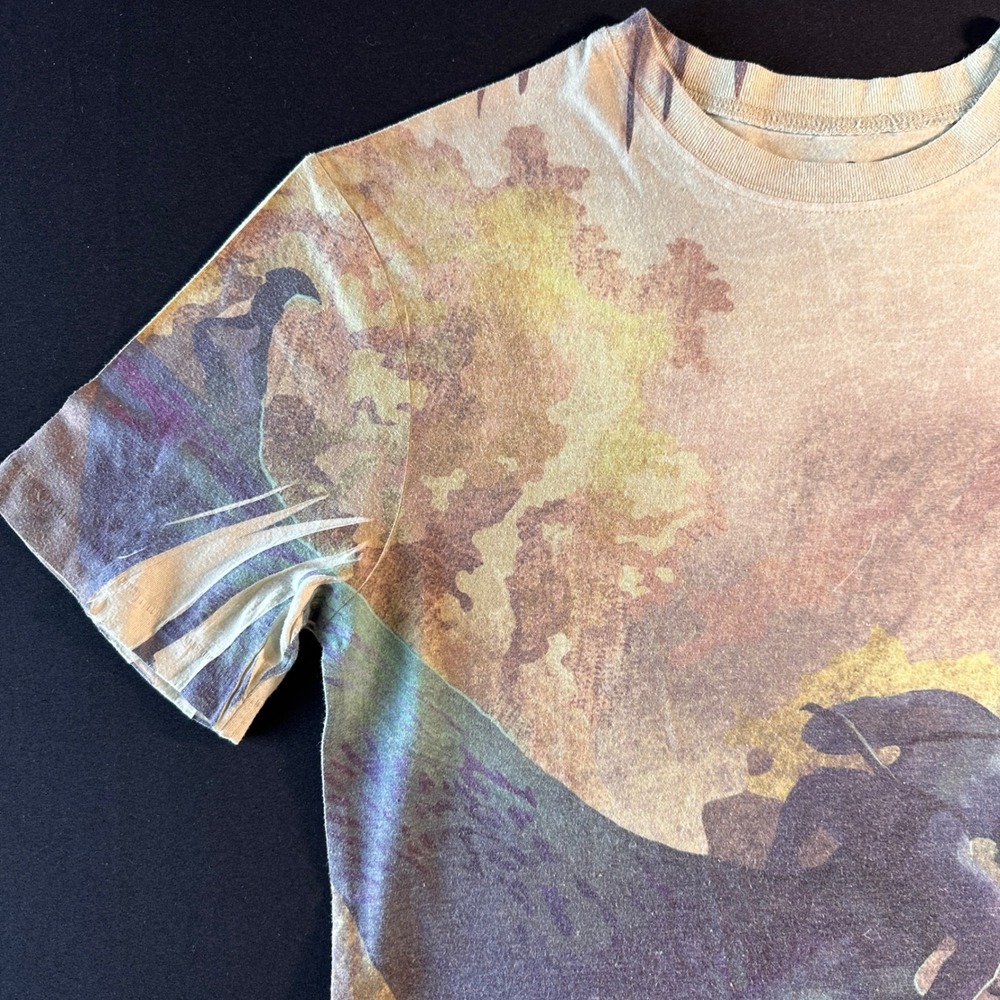 Disney Parks Avatar Pandora T Shirt Mens Small‎ All Over Print Single Stitch - Picture 3 of 12